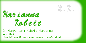 marianna kobelt business card